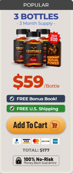 SpartaMax 3 Bottle Package Order Now